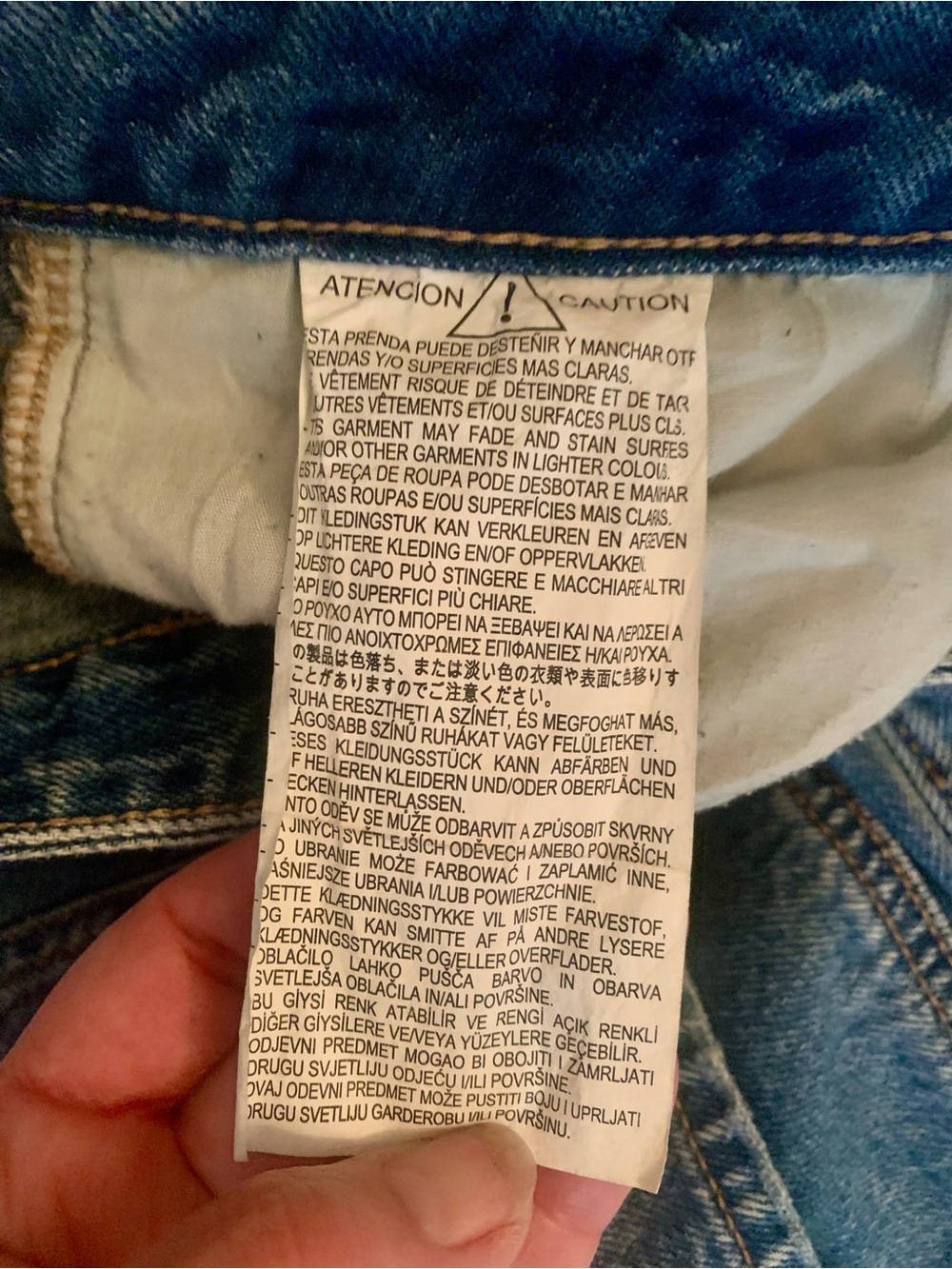 NWOT stradivarius Light Blue Wide-Leg Jeans - Picture 10 of 16